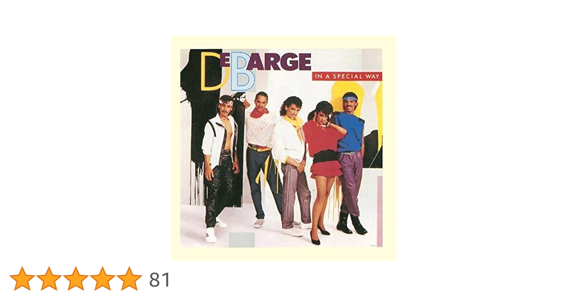 洋楽 DeBarge In A Special Way Stay With Me LP Debarge / In A Special Way(LP) / Gordy 1983 USオリジナル EX